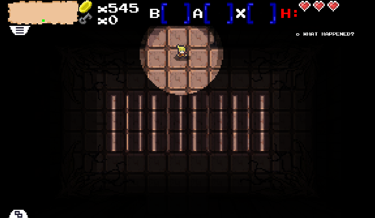Dynamic lighting test in the mountain dungeon