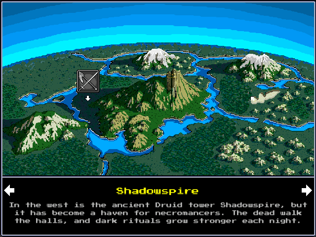 Shadowspire, a Druid tower turned necromancers' haven