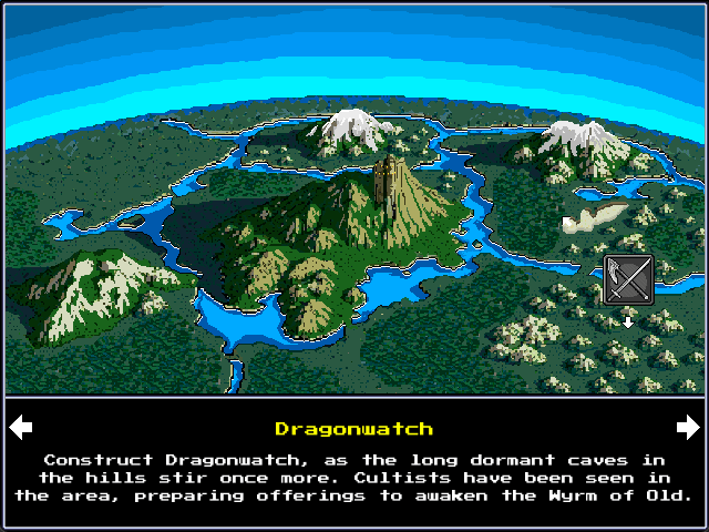 Dragonwatch, where the old caves are stirring