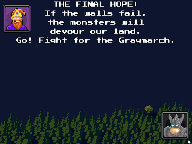 The Warden's charge: fight for the Graymarch