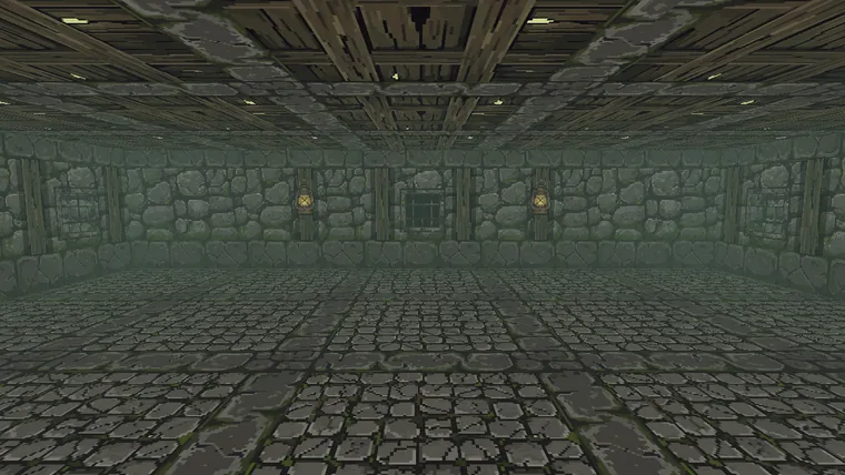 A stone hall beneath the world